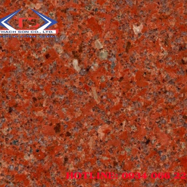 Đá granite (đá hoa cương) đỏ ruby